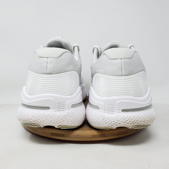 Brooks Ghost MAX Shoes Mens 11 2E WIDE White Running Gym Comfort Sneakers - Picture 8 of 13